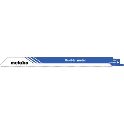 Metabo
5 Säbelsägeblätter, Metall, Serie "flexible", 225x