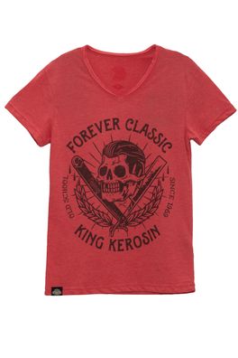 King Kerosin T-Shirt Forever Classic Red