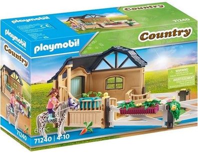 Playmobil Country Erweiterung Reitstall 18X28CM ab 4 Jahren