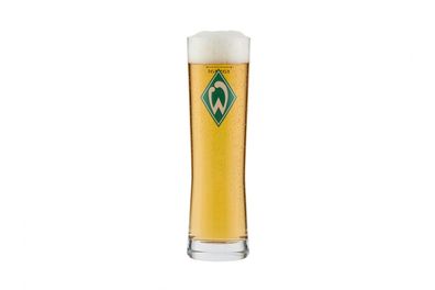 SV Werder Bremen Bierglas Raute Fussball