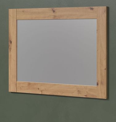 Wandspiegel Flur Garderobe Spiegel 116 x 76 cm Garderobenspiegel Artisan Eiche Follow