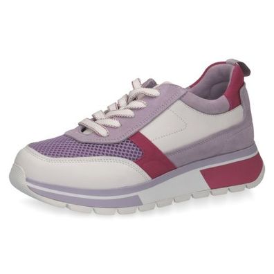 Sneaker - Pink / Weiß Leder/ Synthetik