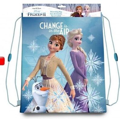 Frozen Anna & Elsa Turnbeutel Sportbeutel Bag Tasche Kita Rucksack