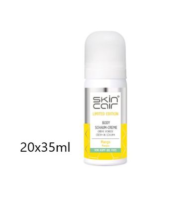 20 x 35 ml Allpresan SkinCair Special Edition Body Schaum-Creme Mango (700 ml)