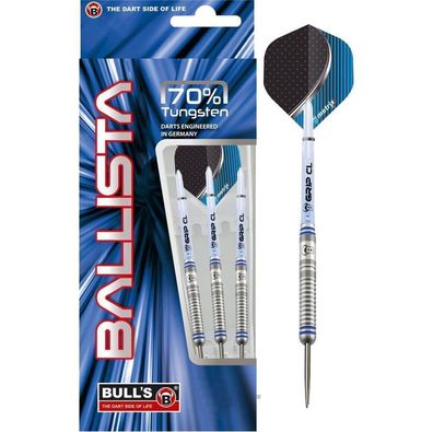 BULL'S Ballista Steeldart, 70% Tungsten 21 Gr. | Pro Dartpfeil Steel Dart Darts