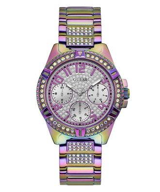 Guess Damen-Armbanduhr Lady Frontier Regenbogenfarben GW0044L1
