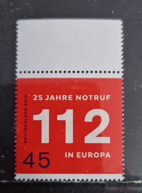 BRD - MiNr. 3212 - 25 Jahre Notruf 112 in Europa
