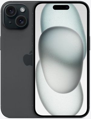 Apple iPhone 15 - 256GB - 5G - Schwarz - ohne Simlock - wie NEU & Versiegelt