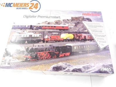 Märklin H0 29855 Digital Premiumstartset m. Personenzug + Güterzug / Digital NEM