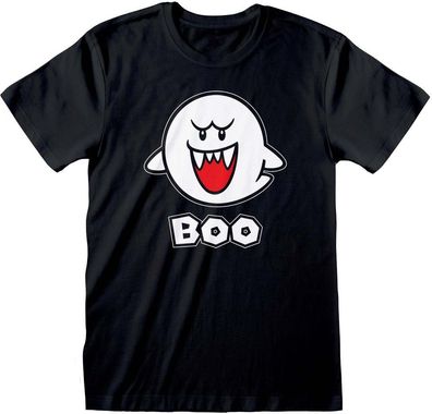 Nintendo Super Mario - Boo T-Shirt Black