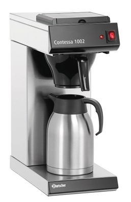 Bartscher Kaffeebrüher Contessa 1002 Filter-Kaffeemaschine isolierte Kanne 190193