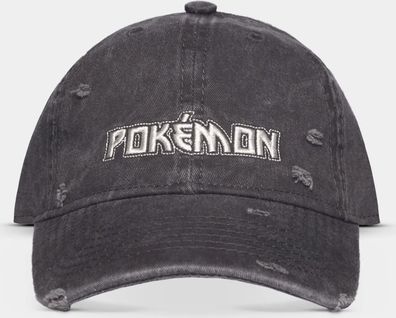 Pokémon - Distressed - Men's Adjustable Cap Grey