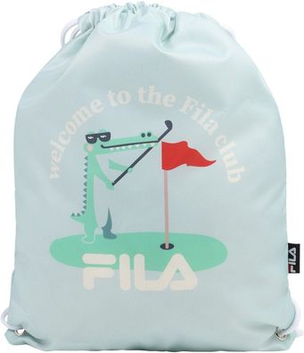 Fila Kinder Unisex Tasche Brakpan Club Small Sport Drawstring Backpack Silt Green