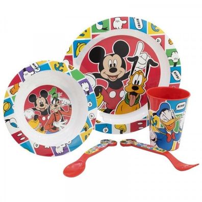 Mickey Mouse Geschirr Set Kids 5-tlg