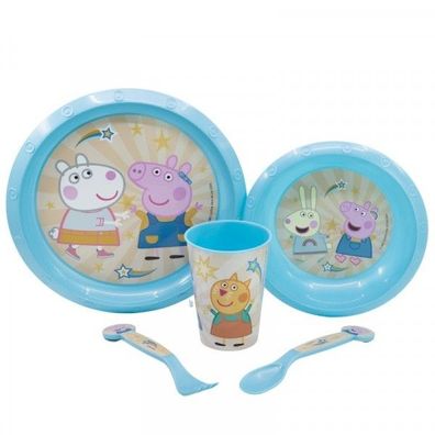 Peppa Pig Geschirr Set Kids 5-tlg