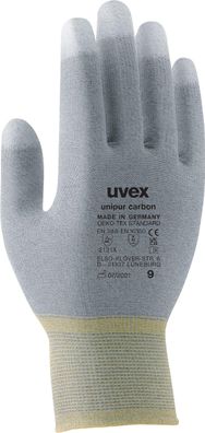 Uvex Schutzhandschuhe Unipur Carbon 60556 (60556) 10 Paar