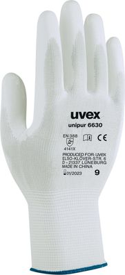 Uvex Schutzhandschuhe Unipur 6630 60943 (60943) 10 Paar