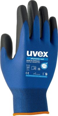 Uvex Schutzhandschuhe Phynomic Wet 60060 (60060) 10 Paar