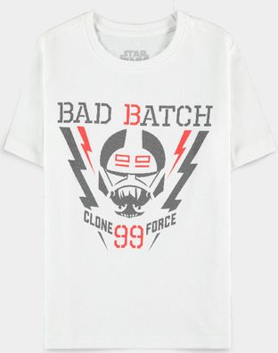 Star Wars: The Bad Batch - Wrecker - Boys Short Sleeved T-shirt White