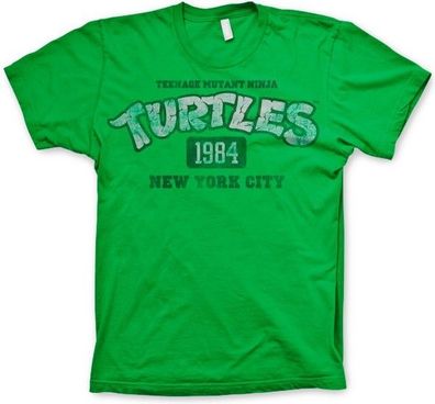 Teenage Mutant Ninja Turtles Turtles NY 1984 T-Shirt Green