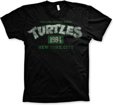 Teenage Mutant Ninja Turtles Turtles NY 1984 T-Shirt Black