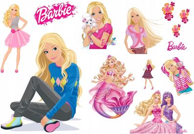 Kindertattoo Barbie Kindertattoos Abwaschbar Party Geburtstag Wasserfest Tattoo 1