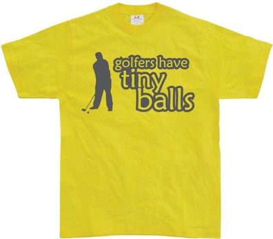 Hybris Golfers Has Tiny Balls Yellow