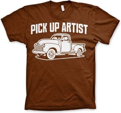 Hybris Pick Up Artist T-Shirt Brown