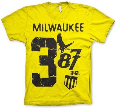 Hybris Milwaukee 387 T-Shirt Yellow