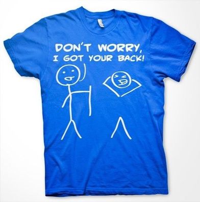 Hybris Don't Worry, I Got Your Back! T-Shirt Blue