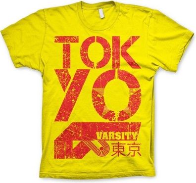 Hybris Tokyo Varsity T-Shirt Yellow
