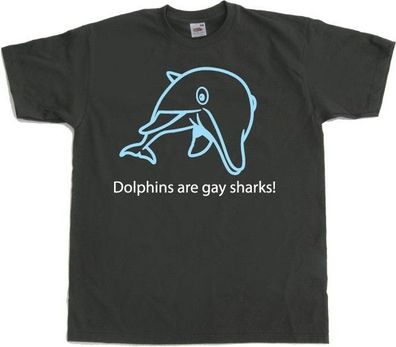 Hybris Dolphins Are Gay Sharks! Dark-Grey