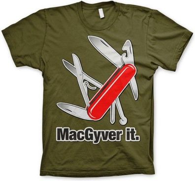 MacGyver It T-Shirt Olive