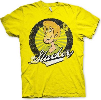 Scooby Doo Shaggy The Slacker T-Shirt Yellow