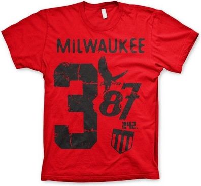 Hybris Milwaukee 387 T-Shirt Red
