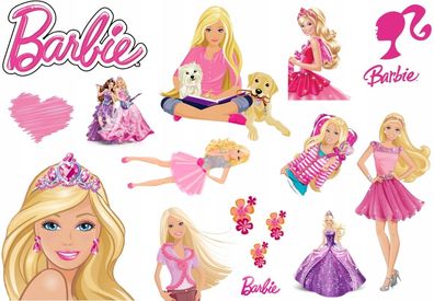 Kindertattoo Barbie Kindertattoos Abwaschbar Party Geburtstag Wasserfest Tattoo 2