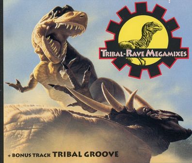 Maxi CD Cover Tribal Rave Megamixes