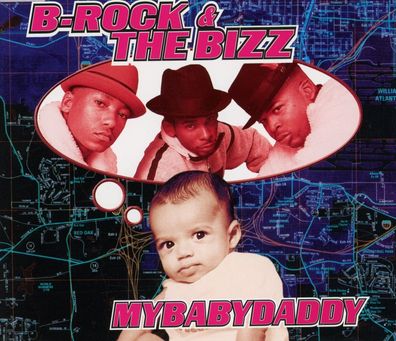 Maxi CD Cover B Rock & the Bizz - My Baby Daddy