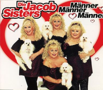 Maxi CD Cover Die Jacob Sisters - Männer Männer Männer