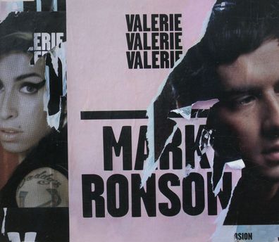 Maxi CD Cover Mark Ronson - Valerie