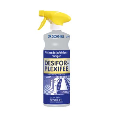 Dr. Schnell Desifor PlexiFee Flächendesinfektionsmittel 0,5 Liter | Flasche (500 ml)
