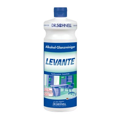 Dr. Schnell Levante Alkohol-Glanzreiniger, Konzentrat - 1 Liter | Flasche (1 l)