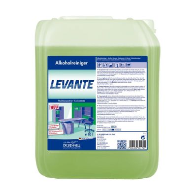 Dr. Schnell Levante Alkohol-Glanzreiniger, Konzentrat - 10 Liter | Karton (1 Kanister