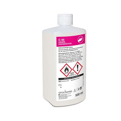 Orochemie C 85 Händedesinfektion - 500 ml - 500 ml | Flasche (500 ml)