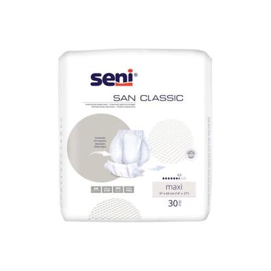 San Seni Classic Maxi Inkontinenzvorlage - 30 Stück | Packung (30 Stück)