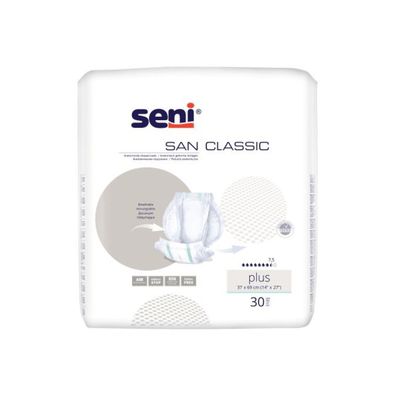 San Seni Classic Plus Inkontinenzvorlage - 30 Stück | Packung (30 Stück)