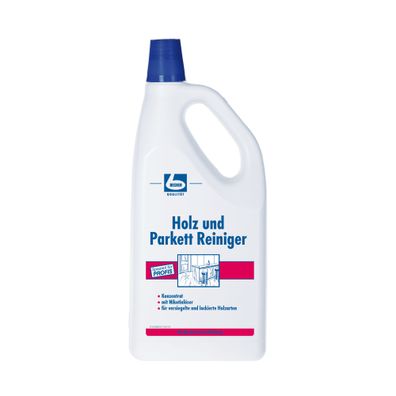 Dr. Becher Holz und Parkett Reiniger - 2 Liter | Flasche (2000 ml)