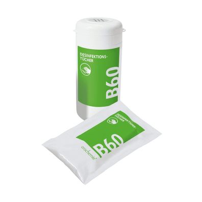 Orochemie B 60 Desinfektionstücher - 1 Dose + 2 Nachfüllpackungen