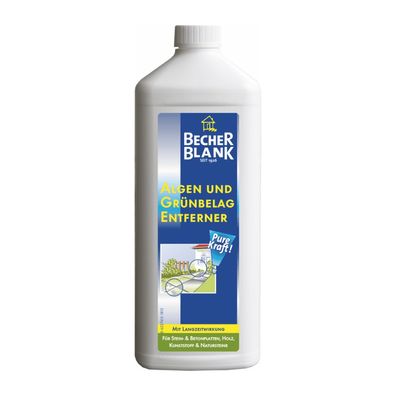 BecherBlank Algen und Grünbelag Entferner - 1000 ml | Flasche (1000 ml)