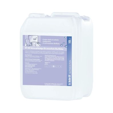 Dr. Becher OF 200 Universal-Reiniger für wasserfeste Oberflächen - 10 Liter | Kaniste